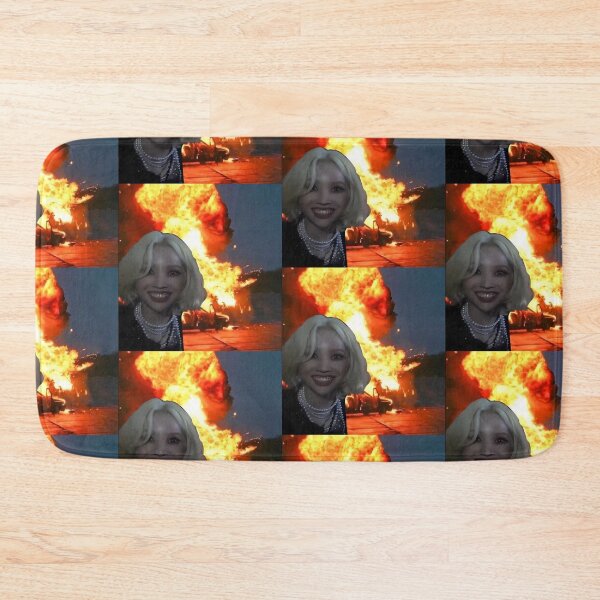 Item preview, Chaos Leader Soyeon - Fire Aesthetic Meme Sticker designed and sold by CochaTwT.