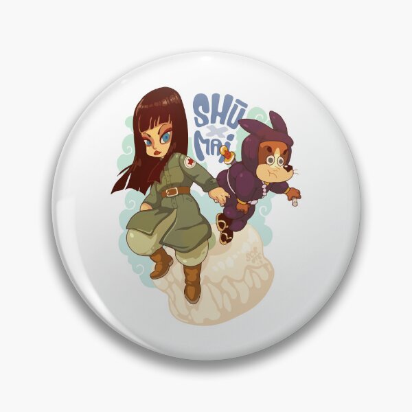 Item preview, Shu and Mai Stylized Art - Classic Dragon Ball Ninja & Soldier designed and sold by MrGlayga.