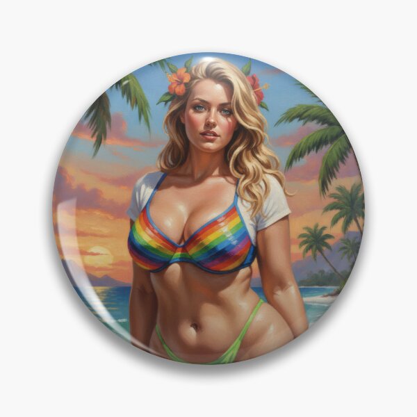 Item preview, German modeling women in the beach designed and sold by Chubby Chase.