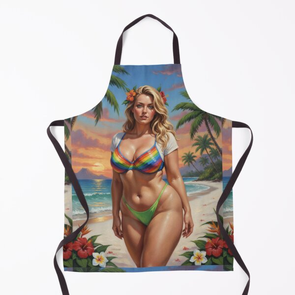 Item preview, German modeling women in the beach designed and sold by Chubby Chase.