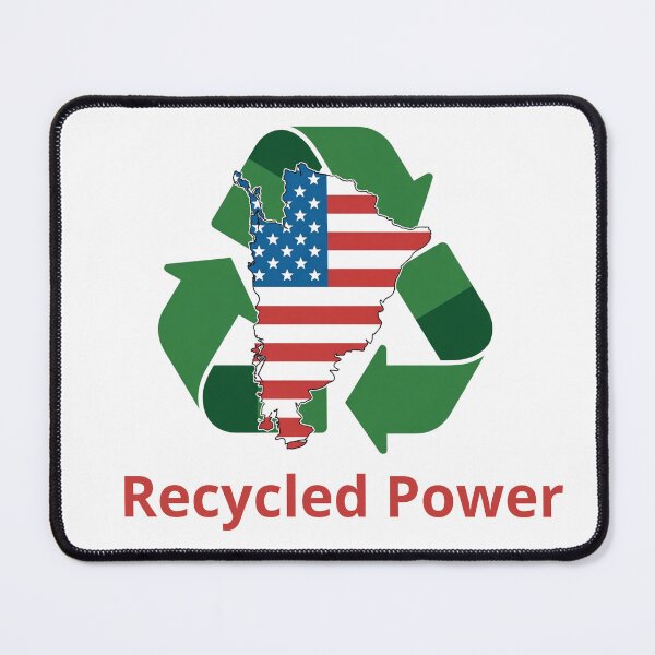 Item preview, Global Power Shift Satirical Argentina USA Flag Design designed and sold by UrbanPunch.