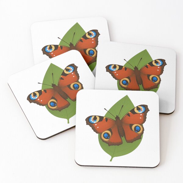 Item preview, Peacock butterfly illustration  designed and sold by PrestonSquires.
