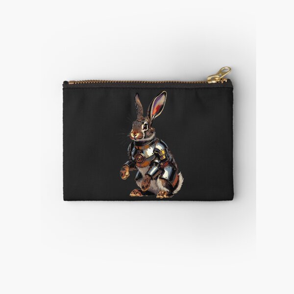 Item preview, Steampunk Armored Battle Rabbit Illustration designed and sold by Rostislav Bouda.