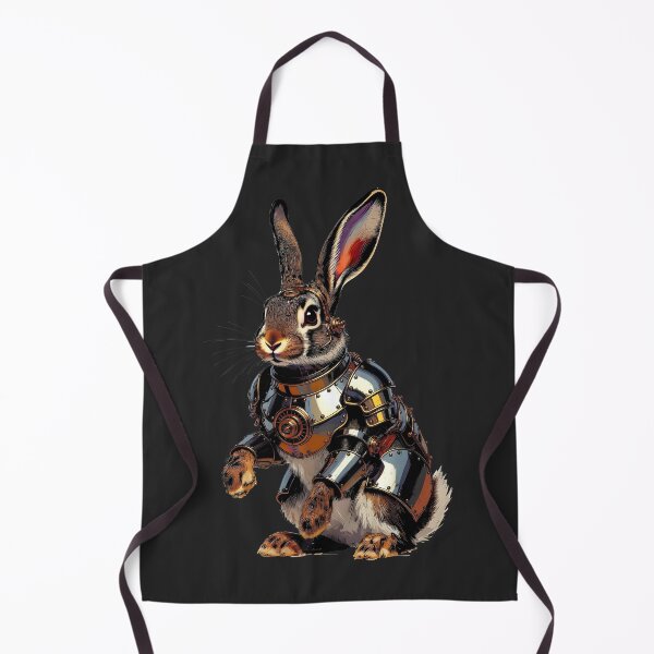 Item preview, Steampunk Armored Battle Rabbit Illustration designed and sold by Rostislav Bouda.