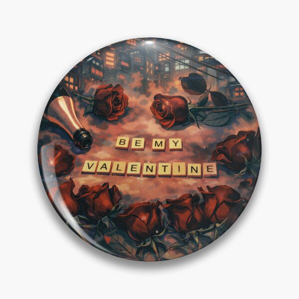 Item preview, Be My Valentine Cyberpunk Anime Art designed and sold by made4noise.
