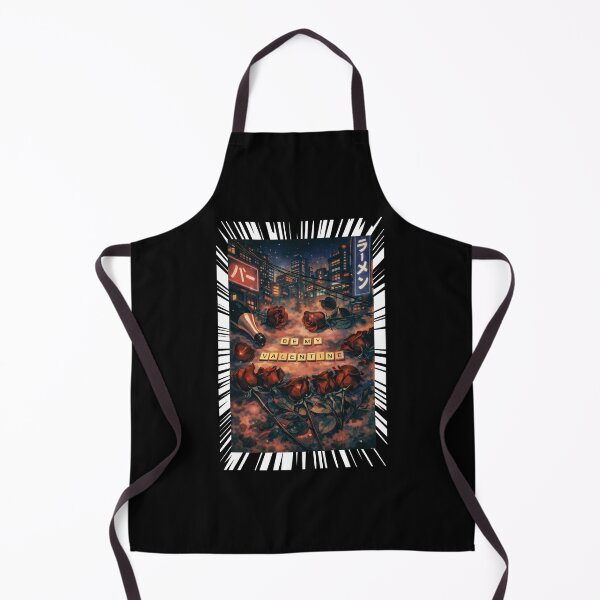 Item preview, Be My Valentine Cyberpunk Anime Art designed and sold by made4noise.