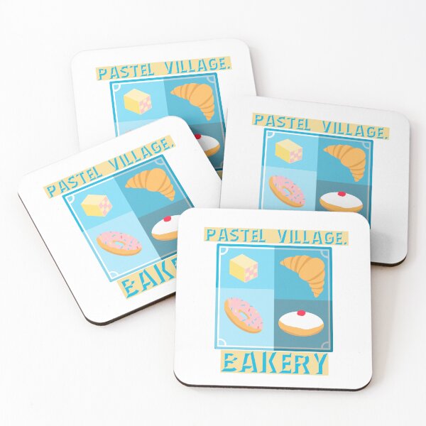 Item preview, Pastel village bakery  designed and sold by Lunarviewpoint.