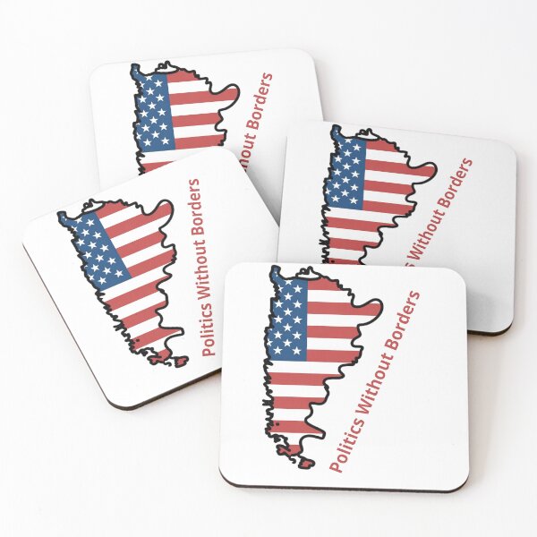 Item preview, Borders Don’t Matter Political Satire Map Design designed and sold by UrbanPunch.