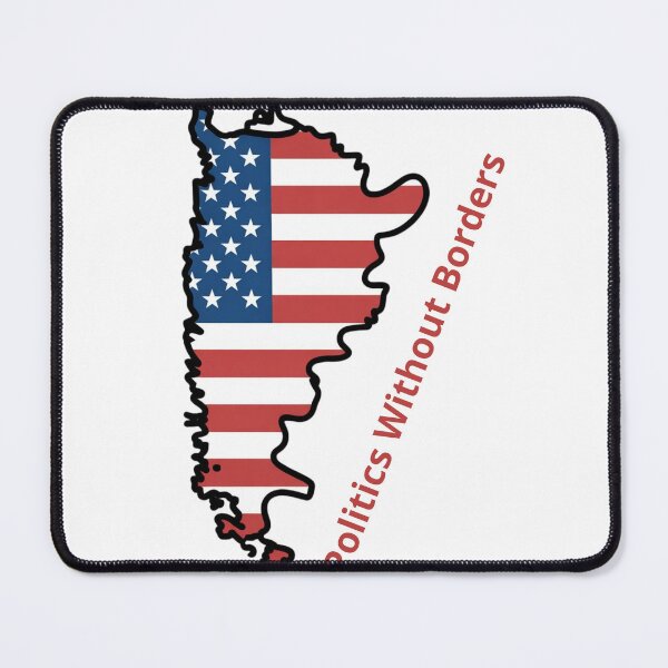 Item preview, Borders Don’t Matter Political Satire Map Design designed and sold by UrbanPunch.