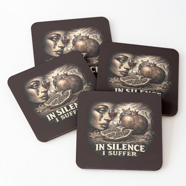 Item preview, Woman and wine. In silence I suffer designed and sold by Natart1004.