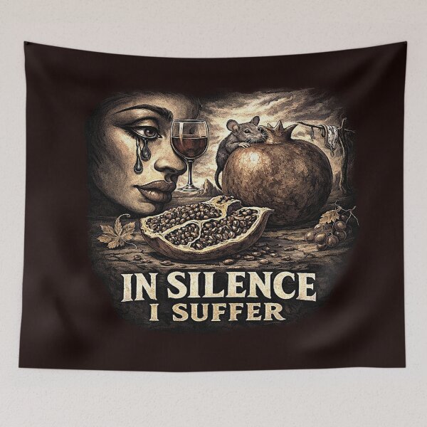 Item preview, Woman and wine. In silence I suffer designed and sold by Natart1004.
