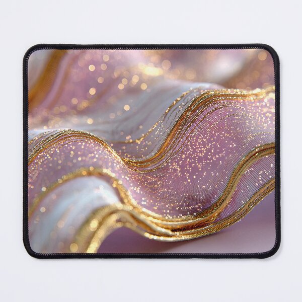 Item preview, Abstract Flow Intense - Gilded Veil designed and sold by Mysz533JC.