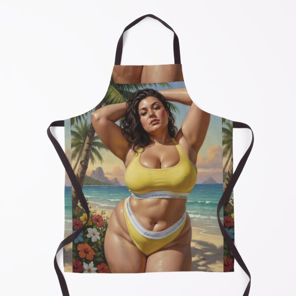 Item preview, Latin big women in the beach designed and sold by Chubby Chase.