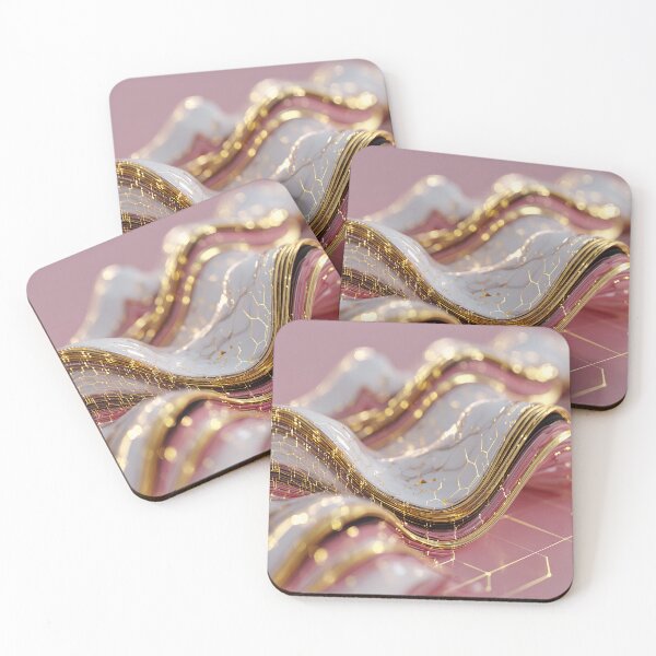 Item preview, Abstract Flow Intense - Gilded Horizon designed and sold by Mysz533JC.