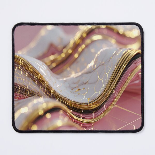 Item preview, Abstract Flow Intense - Gilded Horizon designed and sold by Mysz533JC.