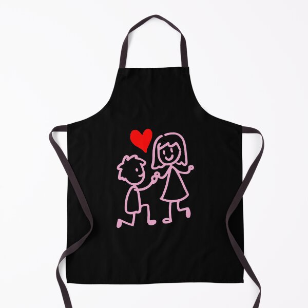 Item preview, Cute Couple Love T-Shirt | Sweet Hand Drawn Romance designed and sold by Artinkcreative.