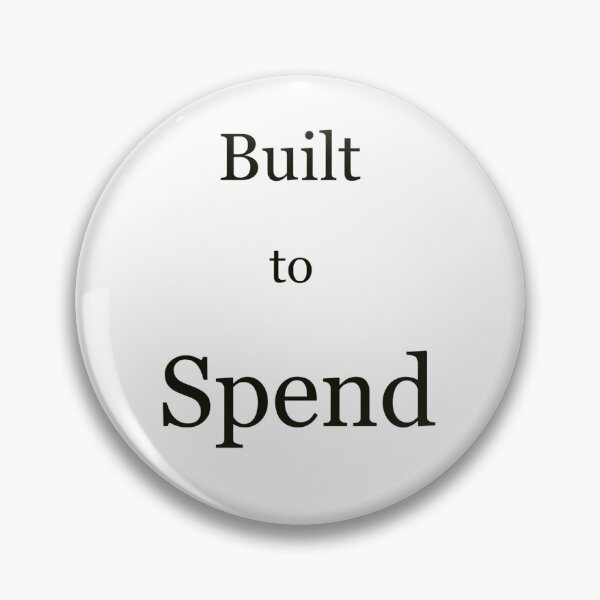 Item preview, Built to Spend – Confident Rich Mindset Design designed and sold by PigeonOfGlory.