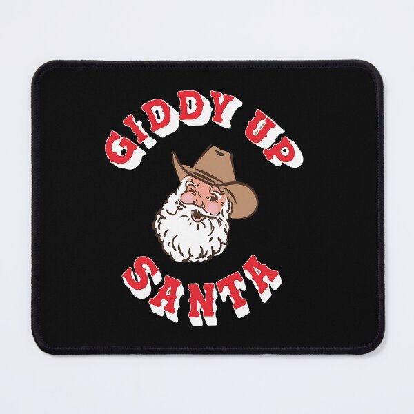 Item preview, Giddy Up Santa" Cowboy Christmas Holiday Western Graphic designed and sold by Evaevonechi.