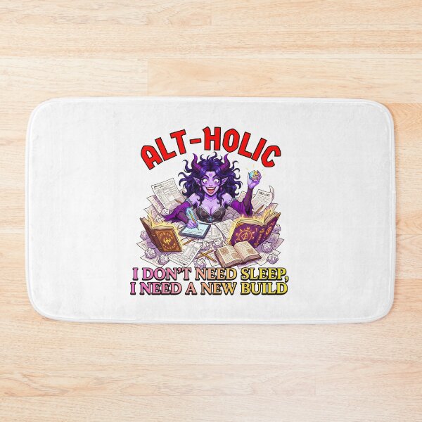 Item preview, Alt-Holic: ADHD Tiefling designed and sold by SkinnyFlatWhite.