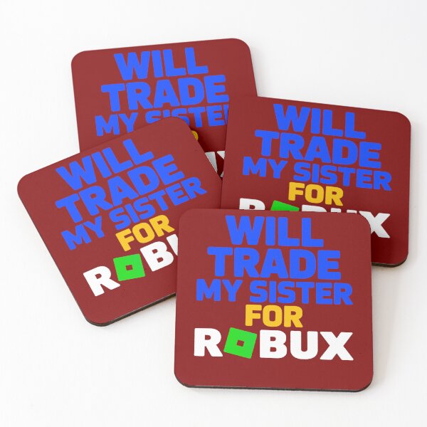 Item preview, Will Trade My Sister for Robux Funny Gamer Kids Video Game designed and sold by  MOHAMED.