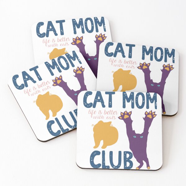 Item preview, Cat Mom Club:  designed and sold by Evaevonechi.