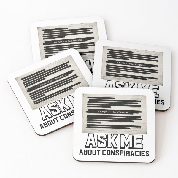 Item preview, Ask Me about Conspiracies designed and sold by B&CMerch.