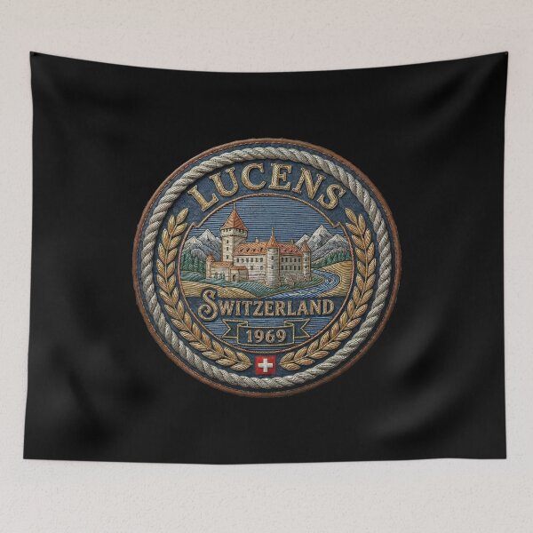 Item preview, Lucens, Switzerland – Castle views & Alpine flair designed and sold by Girih.