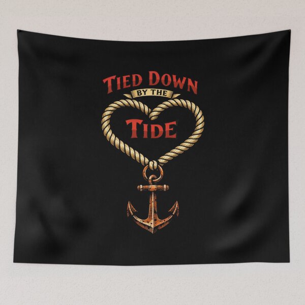 Item preview, Tied Down by the Tide designed and sold by Shipwrecked2020.
