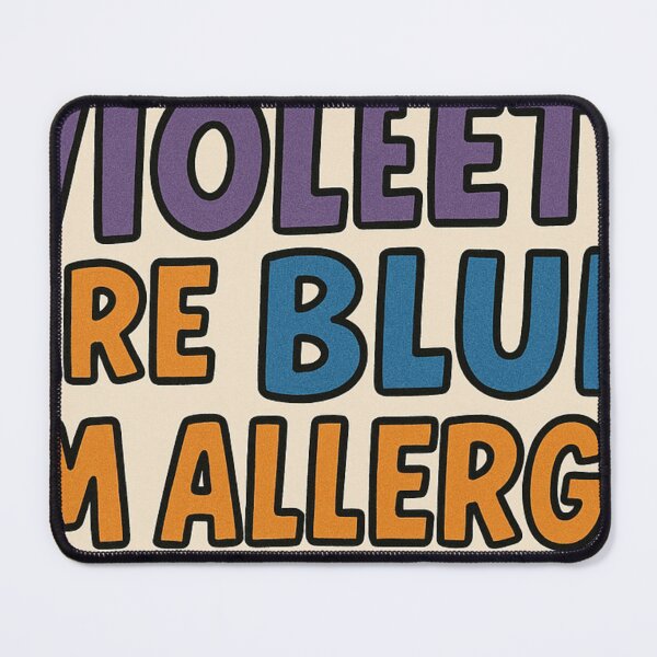 Item preview, Roses Are Red Violets Blue Allergic Funny | Anti Valentine designed and sold by Lyvion design.