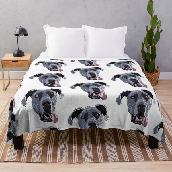 Item preview, Grey great dane designed and sold by LeahcarsArt.