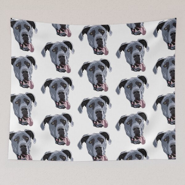 Item preview, Grey great dane designed and sold by LeahcarsArt.