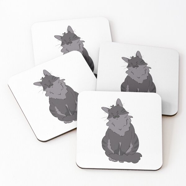 Item preview, Fluffy Black Cat  designed and sold by Not-Kat.