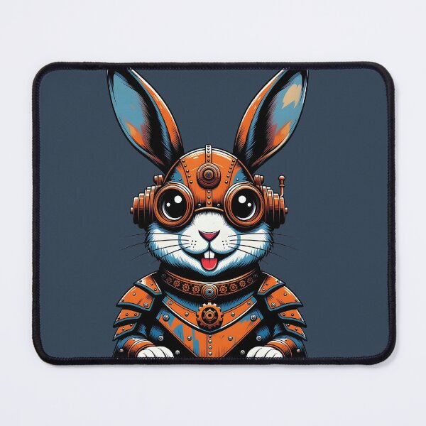 Item preview, Happy Steampunk Mech Bunny Pilot designed and sold by Rostislav Bouda.