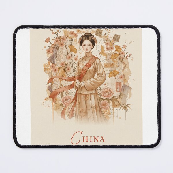 Item preview, China in Bloom: Elegance, Heritage, and Timeless Grace designed and sold by ForeverPrintsOK.