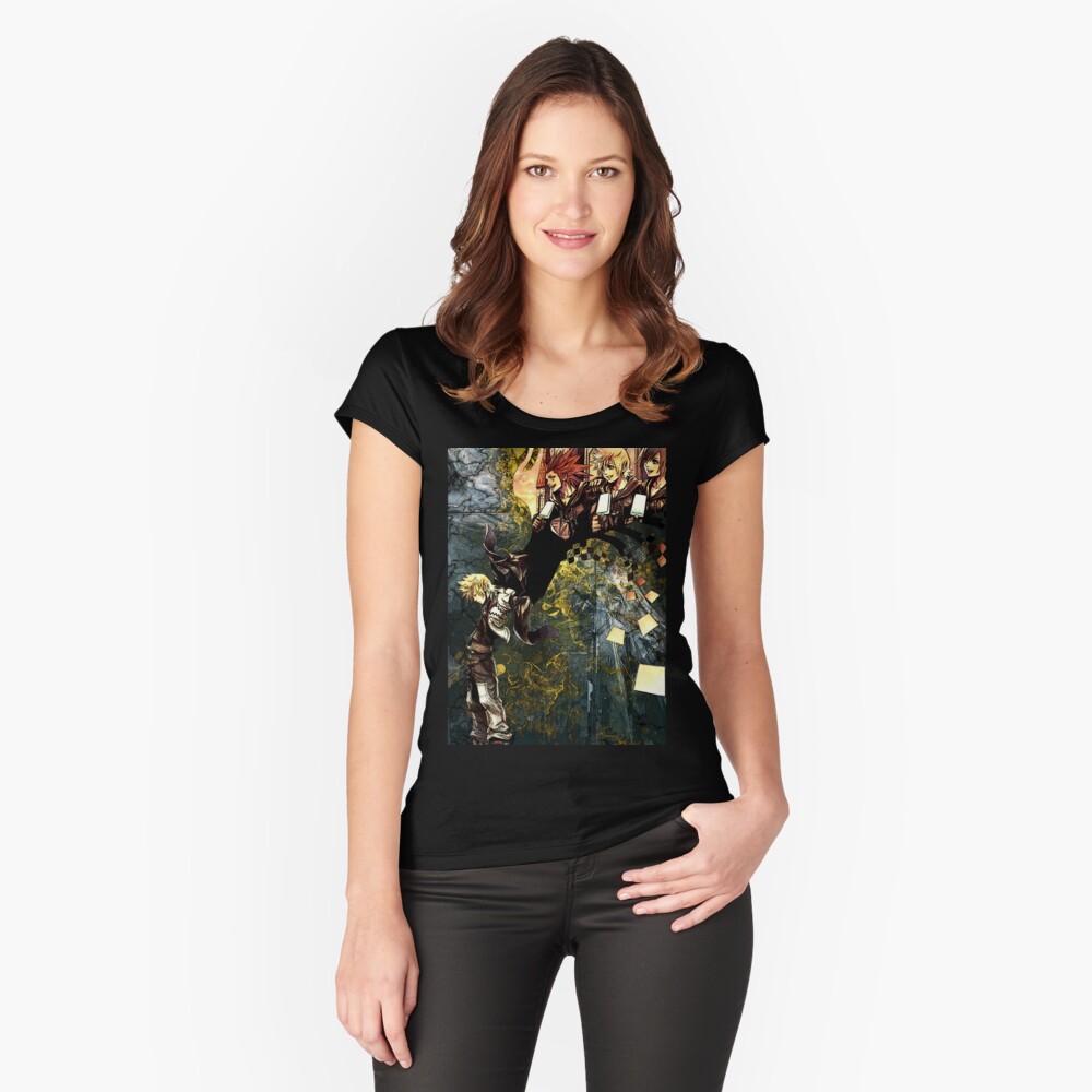 Item preview, Fitted Scoop T-Shirt designed and sold by ZuleYang.