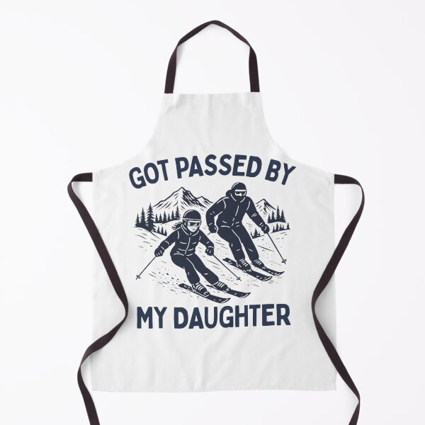 Item preview, Got Passed By My Daughter" Funny Skiing designed and sold by MOHAMED.