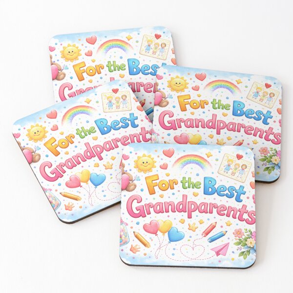 Item preview, For the Best Grandparents - With Love for Grandma and Grandpa designed and sold by CzipipitoStudio.