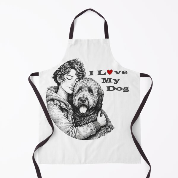 Item preview, I Love my Dog designed and sold by ArtGreg.