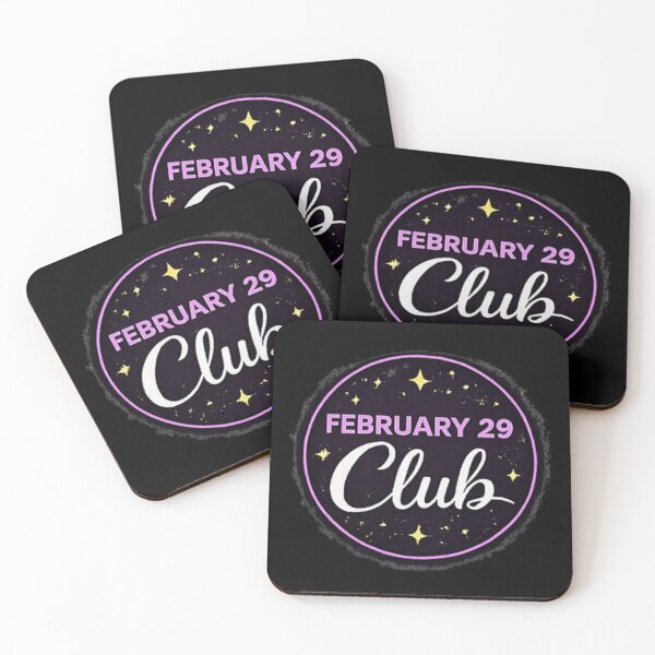 Item preview, Badge Feb 29 Club with Stars designed and sold by Leap29 Designs.