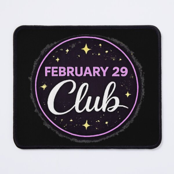 Item preview, Badge Feb 29 Club with Stars designed and sold by Leap29 Designs.