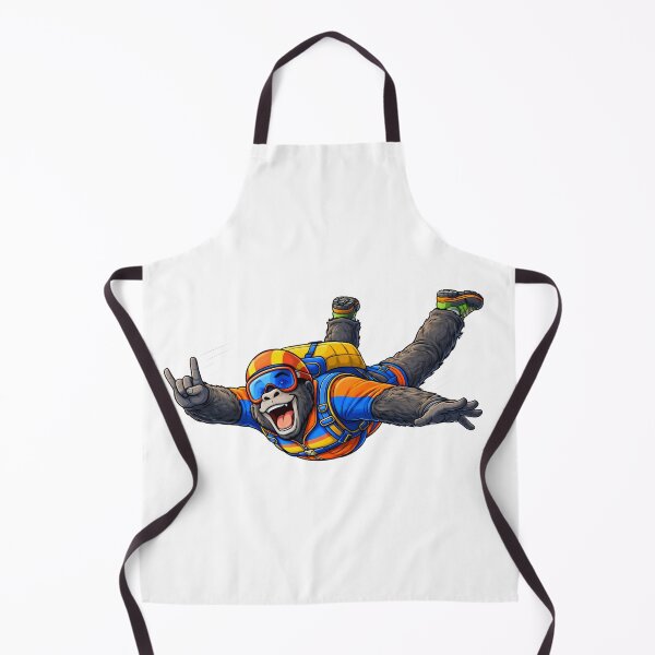 Item preview, Base Jumping Gorilla designed and sold by TenderPawStudio.