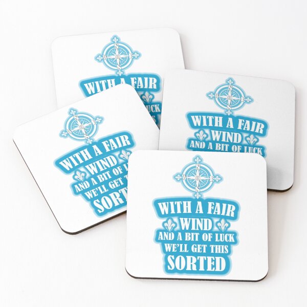 Item preview, Fair Wind Compass Quote – Optimistic Nautical Design designed and sold by 5adraval.