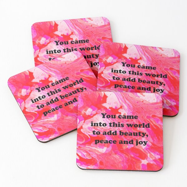 Item preview, You came into this world to add beauty, peace and joy designed and sold by diamondqueenmindset.