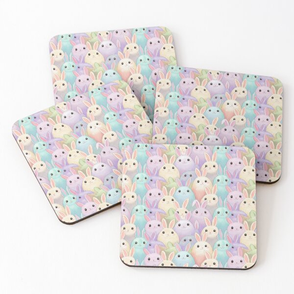 Item preview, Premium Gift – Whimsical Rabbits Pattern Art iphone case designed and sold by Imaginarium of Chaos falcon88 .