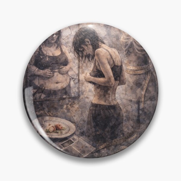 Item preview, Eating Disorders – Invisible, Lived | Body Image & Mental Health Art designed and sold by TakeADeepBreath1234.