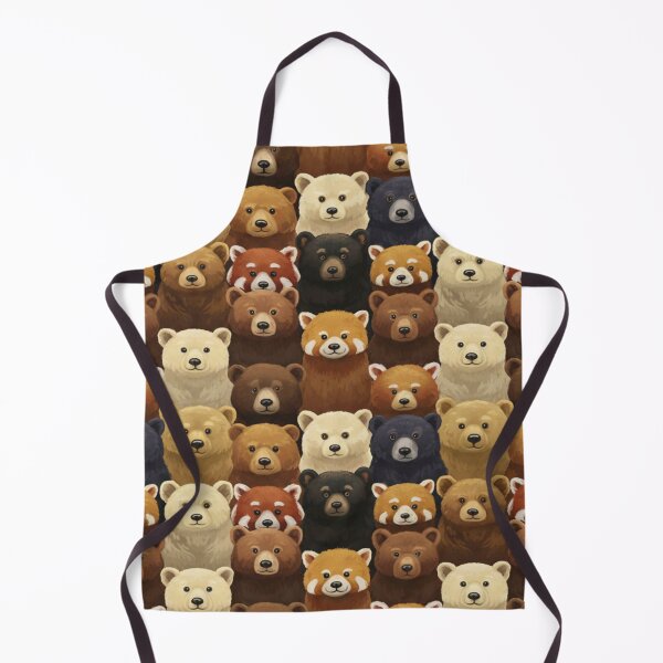 Item preview, Premium Gift – Cozy Bears Crowd Illustration iphone case designed and sold by Imaginarium of Chaos falcon88 .