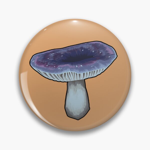 Item preview, Russula azurea mushroom designed and sold by COBALTxSTRIKE.
