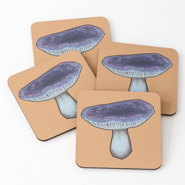 Item preview, Russula azurea mushroom designed and sold by COBALTxSTRIKE.