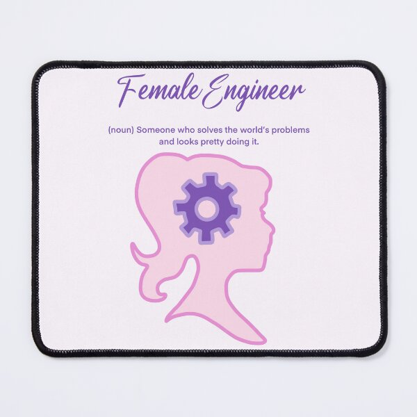 Item preview, Female Engineer designed and sold by BonitaAcademia.