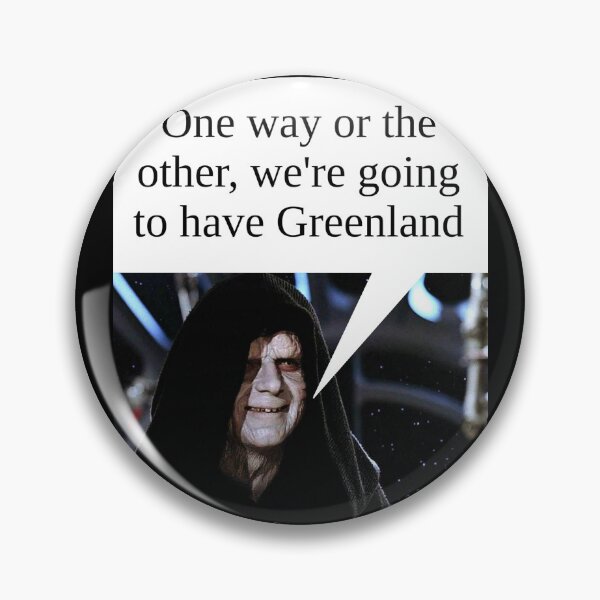 Item preview, One way or the other, we're going to have Greenland designed and sold by KNBS.
